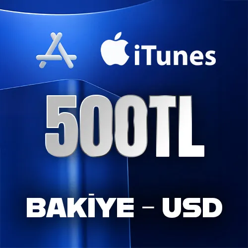 App Store & iTunes Hediye Kartı 500 TL 